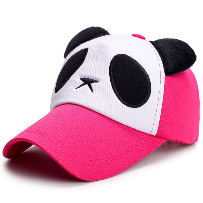 Wholesale Cute Panda Parent-child Cotton Baseball Cap